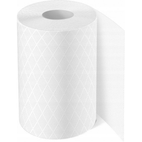 Ręcznik papierowy MINI biały 50m 2-w 12 szt.