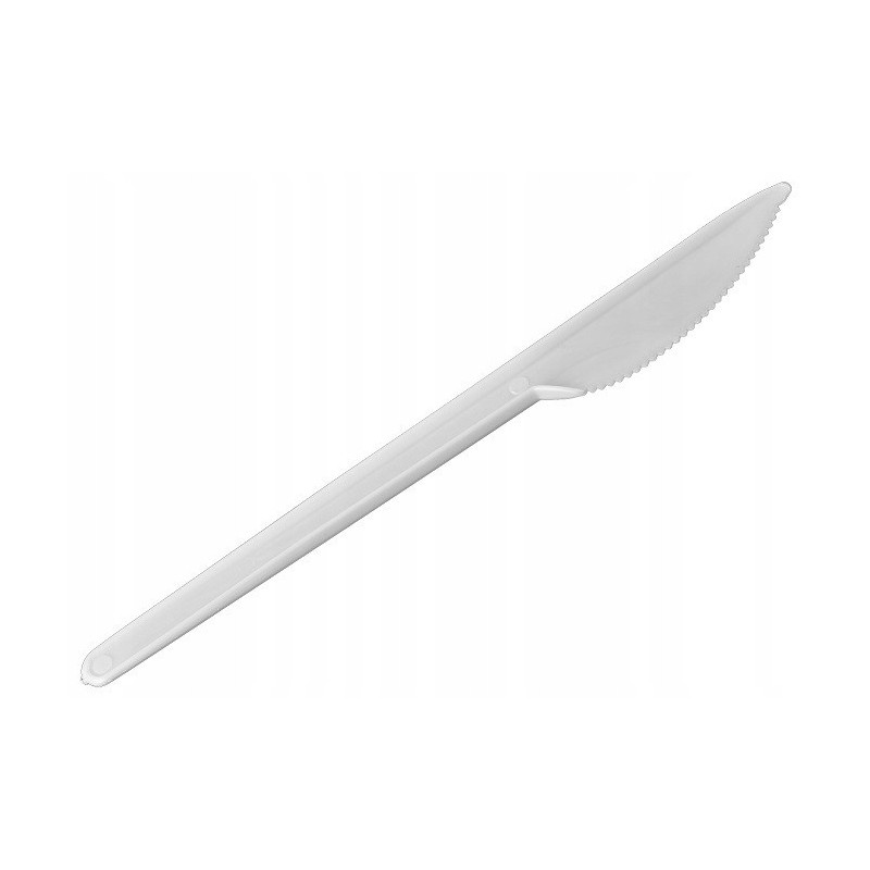 Nóż jednorazowy PS biały A100