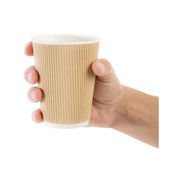 Kubek papierowy Ripple Wrap 250ml 25 sztuk. Kup teraz! Mikfol