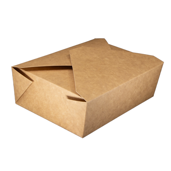 Pudełko lunch box Kraft 200x140x45 1100ml 50 sztuk. Kup teraz! Mikfol
