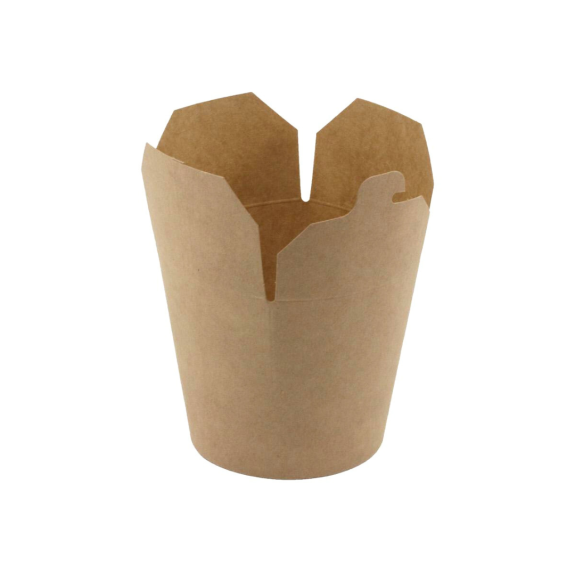 Kebab box papierowy Kraft 750ml 50 sztuk - kup teraz! Mikfol