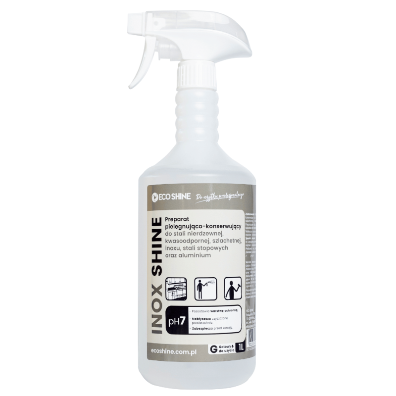 Eco Shine Inox Shine 1L środek do mycia i konserwacji stali nierdzewnej. Mikfol