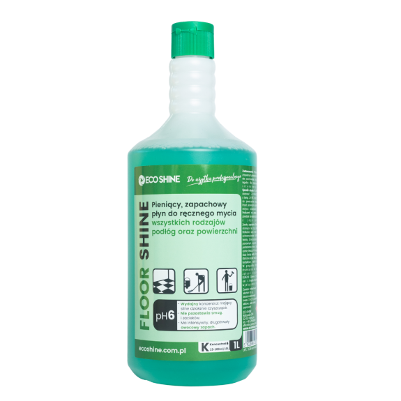 Floor shine 1L - Zapachowy, skoncentrowany płyn do mycia podłóg. Mikfol