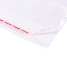 Woreczki LDPE do pakowania koszulek 28x37cm lub ubrań z taśma - MIKFOL producent