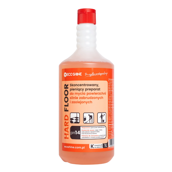 Płyn do mycia podłóg mocno zabrudzonych - Hard floor 1 L. Kup teraz!