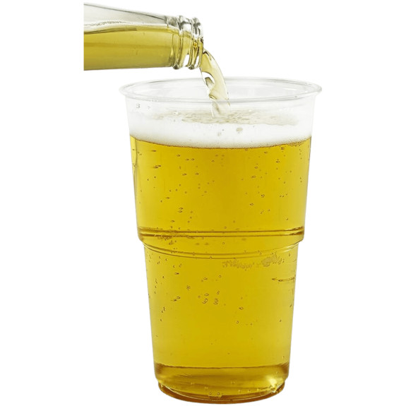 Kubek plastikowy PP do piwa 500ml 50 sztuk