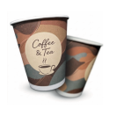 Kubek papierowy do kawy 250ml Coffee&Tea 50 sztuk b/SUP. Kup już teraz! Mikfol