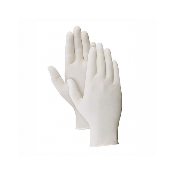Rękawiczki lateksowe bezpudrowe XL - 100 sztuk